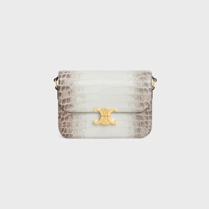 Borsa Classica Triomphe in coccodrillo nilotico Borsa Classica Triomphe in coccodrillo nilotico