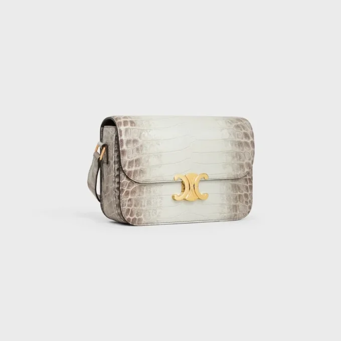 Borsa Classica Triomphe in coccodrillo nilotico Borsa Classica Triomphe in coccodrillo nilotico