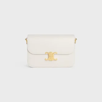 Borsa Classica Triomphe in pelle di vitello lucida