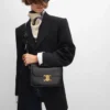 Borsa Classica Triomphe in pelle di vitello lucida Borsa Classica Triomphe in pelle di vitello lucida