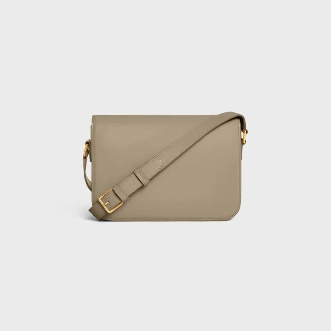 Borsa Classica Triomphe in pelle di vitello lucida Borsa Classica Triomphe in pelle di vitello lucida