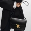 Borsa Classica Triomphe in pelle di vitello lucida Borsa Classica Triomphe in pelle di vitello lucida