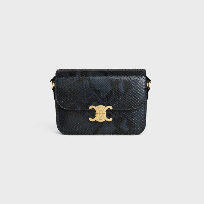 Borsa Classica Triomphe in pitone Borsa Classica Triomphe in pitone