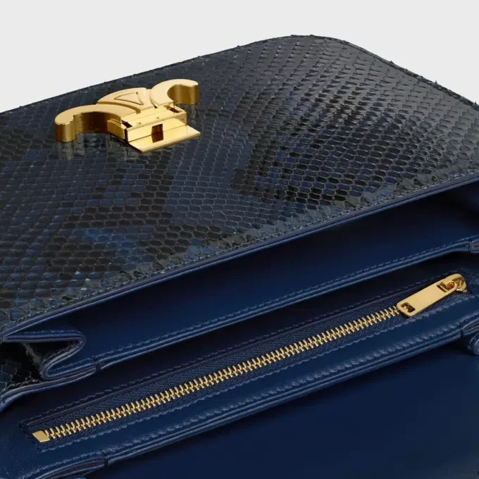 Borsa Classica Triomphe in pitone Borsa Classica Triomphe in pitone