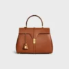 Borsa Classique 16 in pelle di vitello naturale Borsa Classique 16 in pelle di vitello naturale