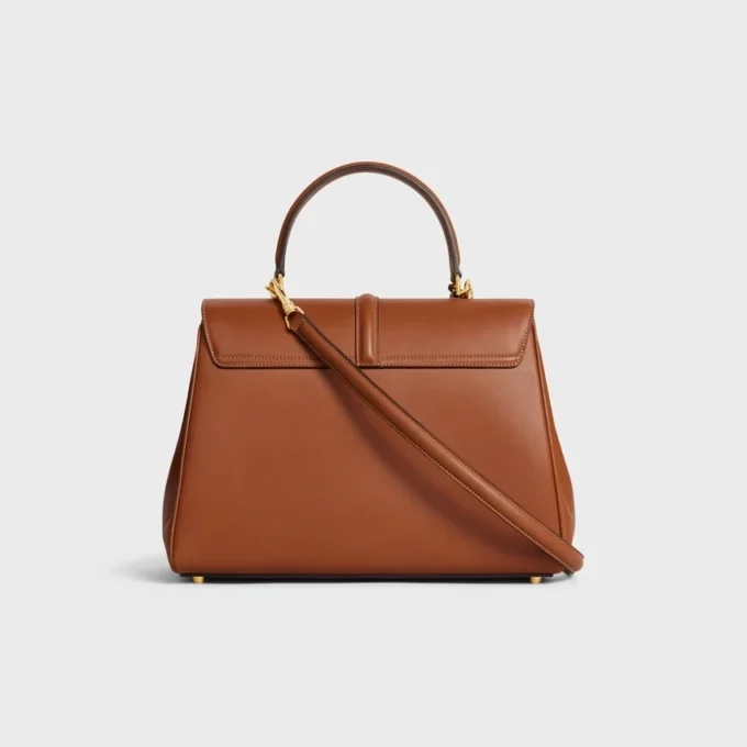 Borsa Classique 16 in pelle di vitello naturale Borsa Classique 16 in pelle di vitello naturale