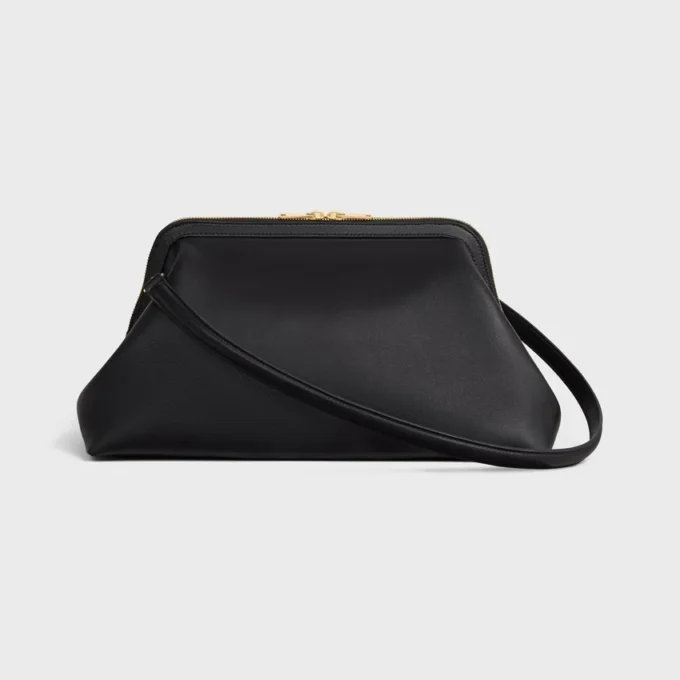 Borsa da medico in morbida pelle di vitello naturale Borsa da medico in morbida pelle di vitello naturale