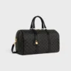 Borsa da viaggio in Triomphe Canvas e pelle di vitello
