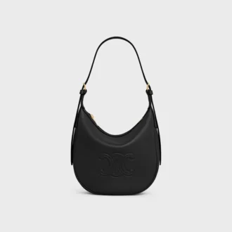 Borsa HeloïSe piccola in morbida pelle di vitello martellata
