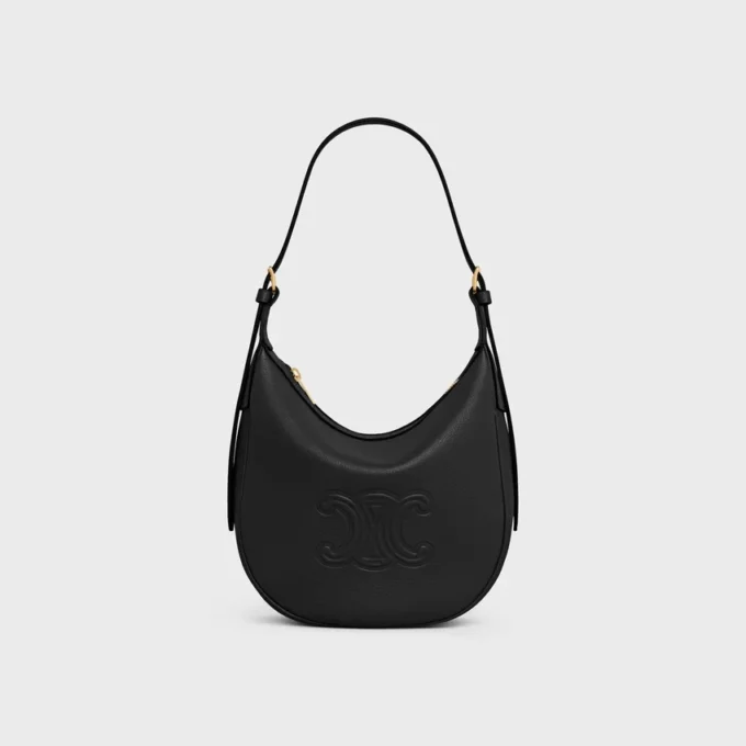 Borsa HeloïSe piccola in morbida pelle di vitello martellata Borsa HeloïSe piccola in morbida pelle di vitello martellata