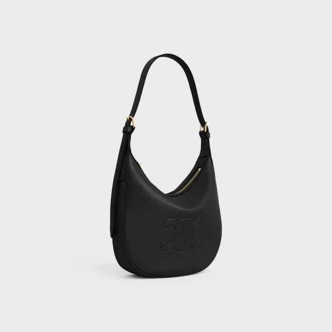 Borsa HeloïSe piccola in morbida pelle di vitello martellata Borsa HeloïSe piccola in morbida pelle di vitello martellata