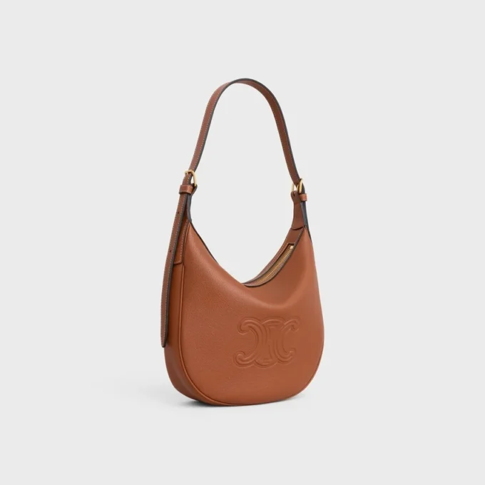 Borsa HeloïSe piccola in morbida pelle di vitello martellata Borsa HeloïSe piccola in morbida pelle di vitello martellata