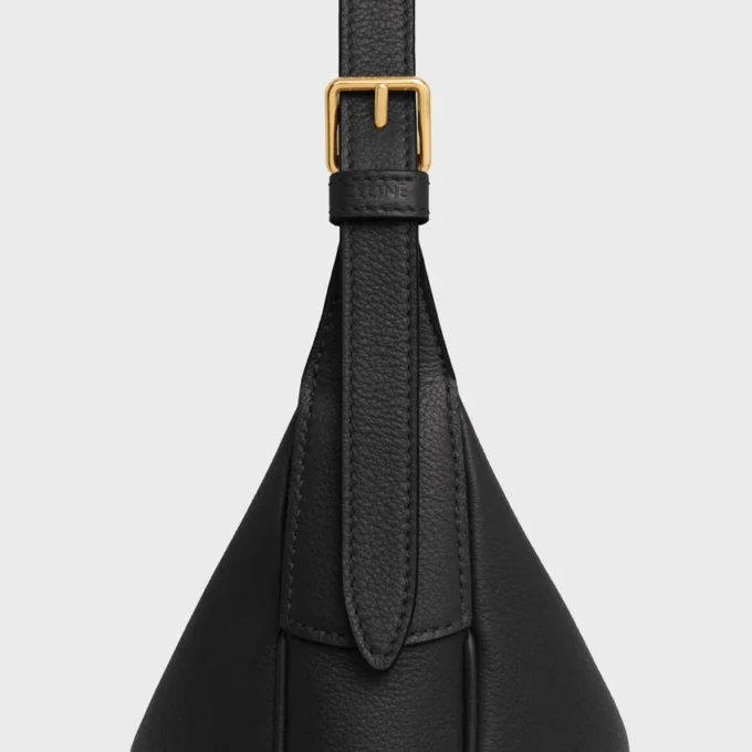 Borsa HeloïSe piccola in morbida pelle di vitello martellata Borsa HeloïSe piccola in morbida pelle di vitello martellata