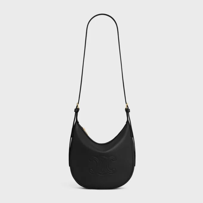 Borsa HeloïSe piccola in morbida pelle di vitello martellata Borsa HeloïSe piccola in morbida pelle di vitello martellata
