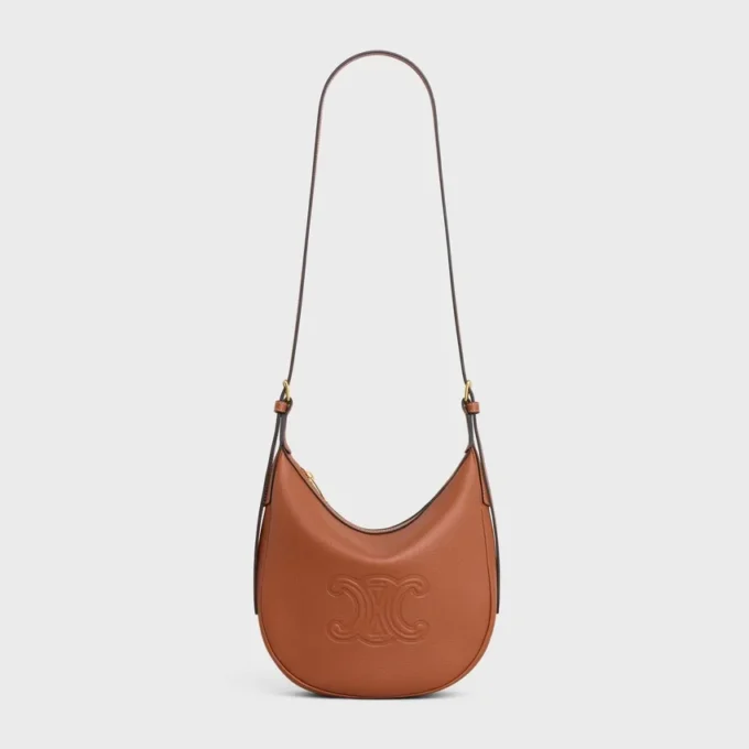 Borsa HeloïSe piccola in morbida pelle di vitello martellata Borsa HeloïSe piccola in morbida pelle di vitello martellata