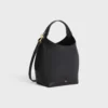 Borsa Hobo piccola in morbida pelle di vitello liscia Borsa Hobo piccola in morbida pelle di vitello liscia