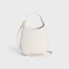 Borsa Hobo piccola in morbida pelle di vitello liscia Borsa Hobo piccola in morbida pelle di vitello liscia