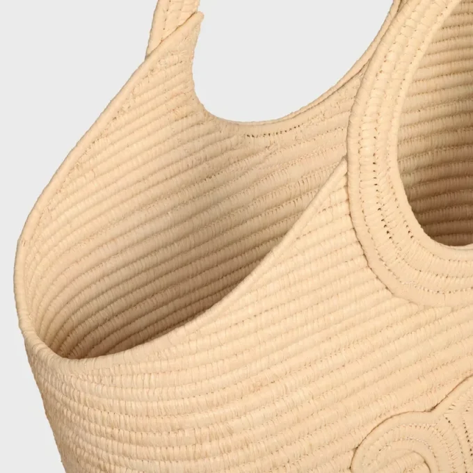 Borsa intrecciata in rafia Borsa intrecciata in rafia