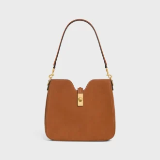 Borsa morbida Camille Soft 16 piccola in pelle di vitello nabuk Borsa morbida Camille Soft 16 piccola in pelle di vitello nabuk