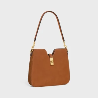 Borsa morbida Camille Soft 16 piccola in pelle di vitello nabuk Borsa morbida Camille Soft 16 piccola in pelle di vitello nabuk