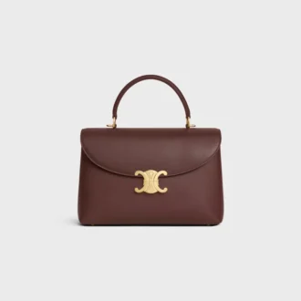 Borsa Nino media in morbida pelle di vitello martellata
