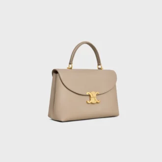 Borsa Nino media in morbida pelle di vitello martellata