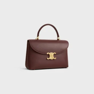 Borsa Nino media in morbida pelle di vitello martellata