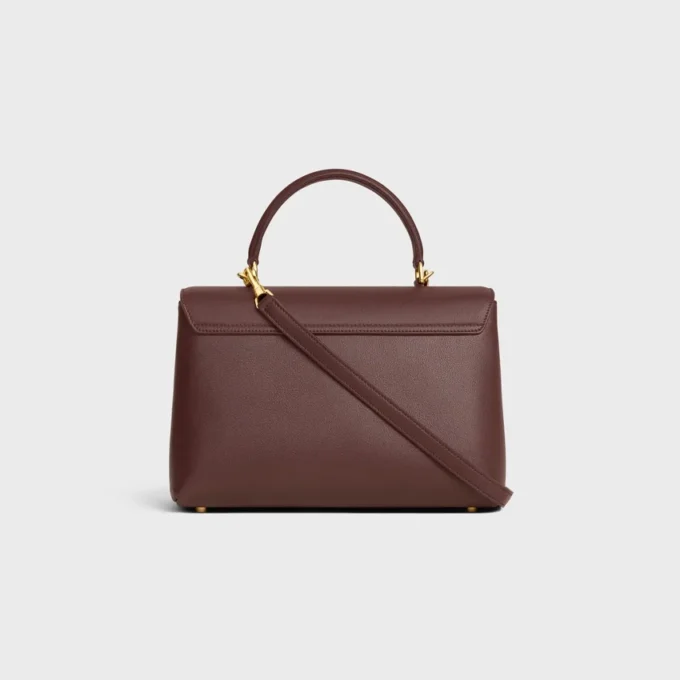 Borsa Nino media in morbida pelle di vitello martellata Borsa Nino media in morbida pelle di vitello martellata