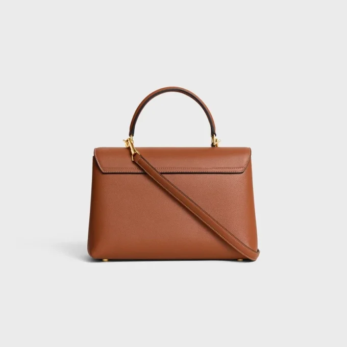 Borsa Nino media in morbida pelle di vitello martellata Borsa Nino media in morbida pelle di vitello martellata