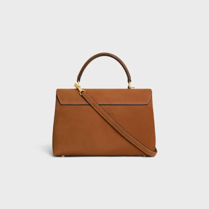 Borsa Nino media in pelle di vitello nabuk Borsa Nino media in pelle di vitello nabuk