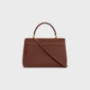 Borsa Nino media in pelle di vitello nabuk martellata Borsa Nino media in pelle di vitello nabuk martellata