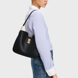 Borsa piccola Camille 16 Soft in pelle di vitello liscia
