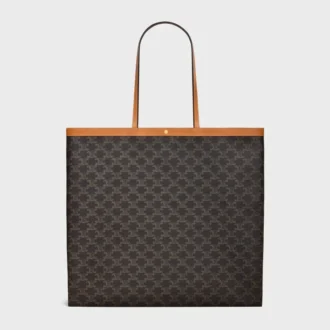 Borsa shopper grande in Triomphe Canvas Borsa shopper grande in Triomphe Canvas