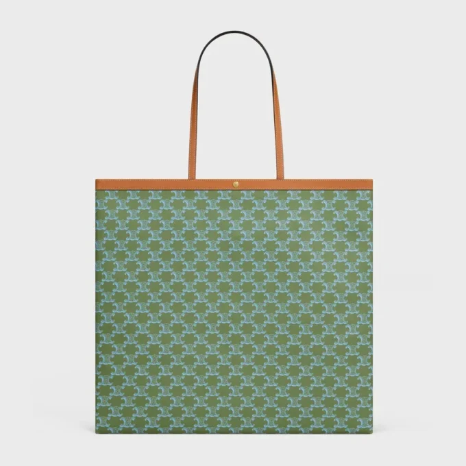 Borsa shopper grande in Triomphe Canvas Borsa shopper grande in Triomphe Canvas