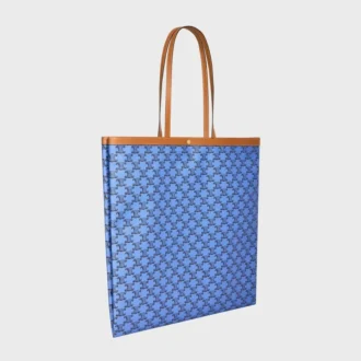 Borsa shopper grande in Triomphe Canvas