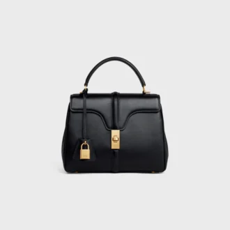 Borsa Small 16 in pelle di vitello satinata