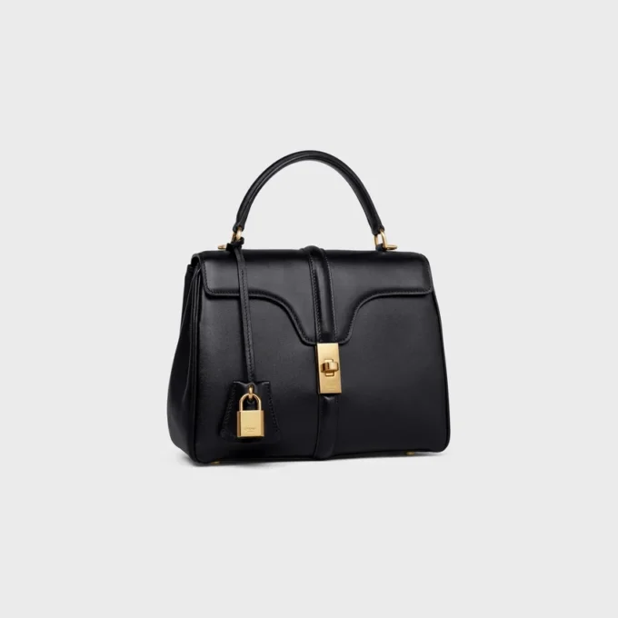 Borsa Small 16 in pelle di vitello satinata Borsa Small 16 in pelle di vitello satinata