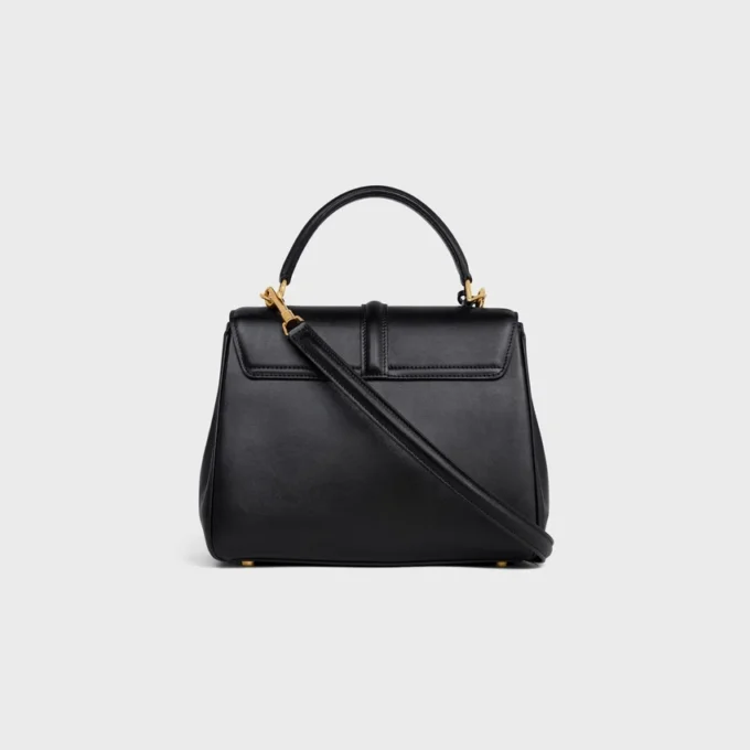Borsa Small 16 in pelle di vitello satinata Borsa Small 16 in pelle di vitello satinata
