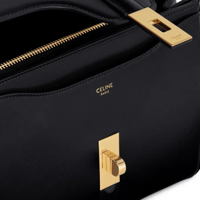 Borsa Small 16 in pelle di vitello satinata Borsa Small 16 in pelle di vitello satinata