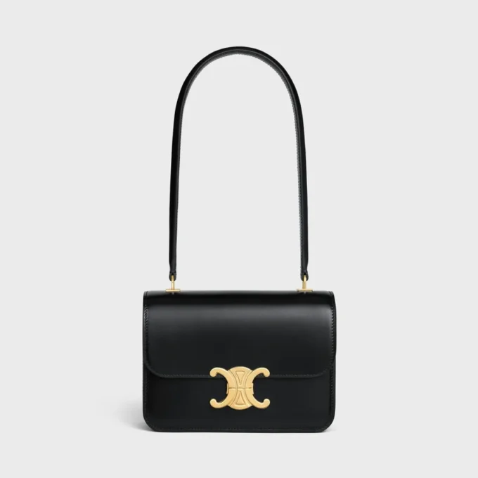 Borsa Teen Garance in pelle di vitello lucida