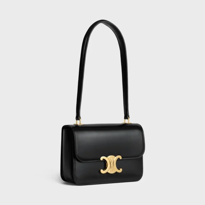 Borsa Teen Garance in pelle di vitello lucida