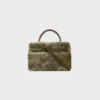 Borsa Teen Nino in montone e pelle di vitello scamosciata Borsa Teen Nino in montone e pelle di vitello scamosciata