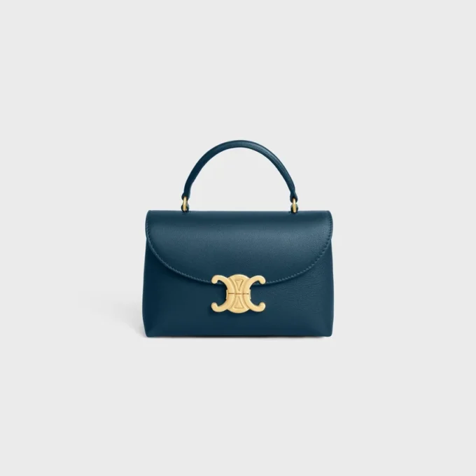 Borsa Teen Nino in morbida pelle di vitello martellata Borsa Teen Nino in morbida pelle di vitello martellata