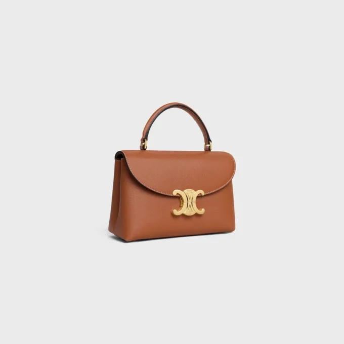 Borsa Teen Nino in morbida pelle di vitello martellata Borsa Teen Nino in morbida pelle di vitello martellata