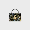 Borsa Teen Nino in velluto con ricami floreali Borsa Teen Nino in velluto con ricami floreali