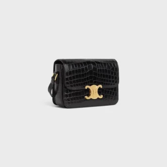Borsa Teen Triomphe in coccodrillo