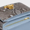 Borsa Teen Triomphe in patchwork di pitone Borsa Teen Triomphe in patchwork di pitone
