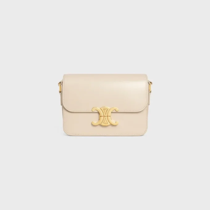 Borsa Teen Triomphe in pelle di vitello lucida Borsa Teen Triomphe in pelle di vitello lucida