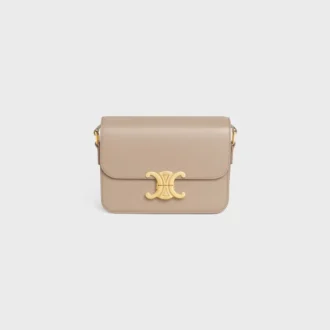 Borsa Teen Triomphe in pelle di vitello lucida