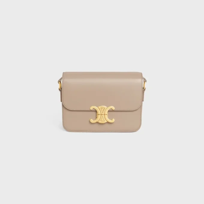 Borsa Teen Triomphe in pelle di vitello lucida